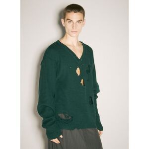 Vetements Men Destroyed Sweater